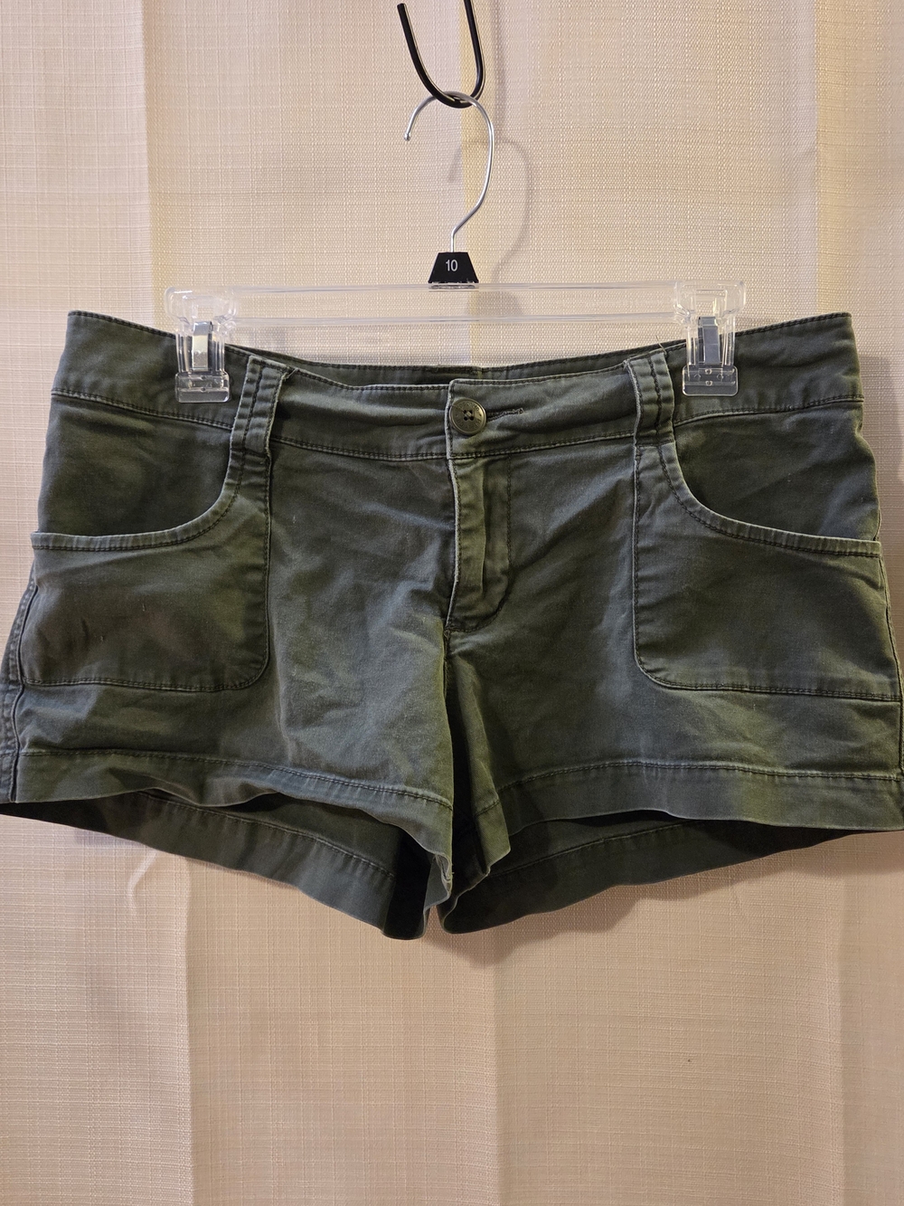 Mossimo Supply Co. Olive Green Utility Shorts